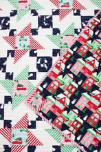 Load image into Gallery viewer, Modern star quilt meets classic charm. Irish Vortex is a fast quilt with huge impact—great for gifts or a bold throw!