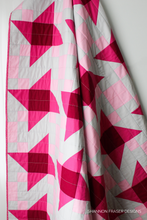 Load image into Gallery viewer, Make a bold, modern quilt with the Irish Vortex pattern! A beginner-friendly twist on the Irish chain—fat quarter–friendly and fast to piece.
