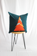 Load image into Gallery viewer, Winter sewing made easy! Make this sweet modern tree pillow using beginner-friendly paper piecing techniques. Digital PDF pattern.