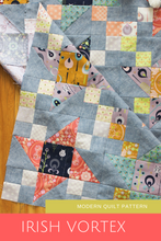 Load image into Gallery viewer, Forest Fable Irish Vortex Quilt (PDF) | Fat Quarter friendly quilt pattern | Shannon Fraser Designs