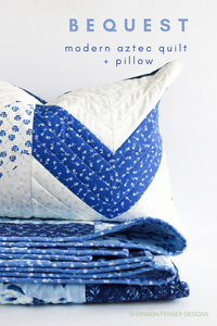 Double Chevron Pillow Pattern (PDF)
