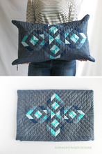 Load image into Gallery viewer, Etched Diamond Pillow Pattern (PDF)