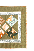 Load image into Gallery viewer, Beginner-friendly quilting pattern with professional zipper finishing instructions. The Harvest Falls pillow pattern is a must-make!