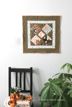 Load image into Gallery viewer, Looking for a weekend sewing win? The Harvest Falls pillow and mini quilt pattern is fast, fun, and perfect for scraps or fat eighths!