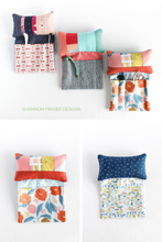 Load image into Gallery viewer, 🧷 Stitch this cute pincushion and keep your sewing space tidy! A modern and fast project that’s beginner-approved. #SewingForBeginners #FabricScrapProject