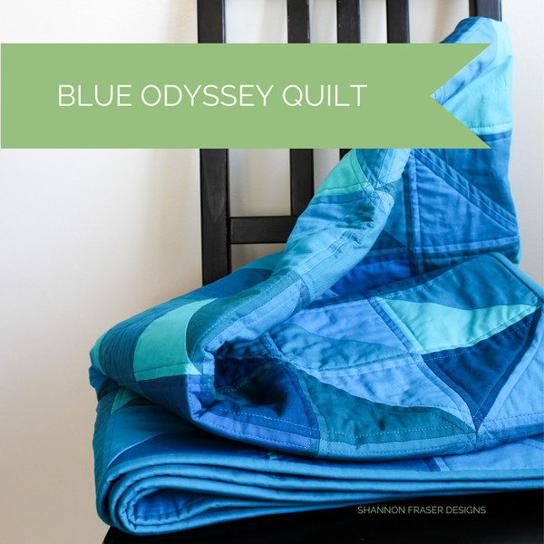 Blue Odyssey Quilt