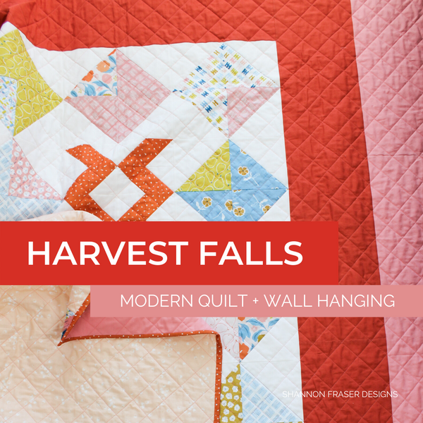 Harvest Falls Quilt & Wall Hanging | Featured in Love Patchwork and Quilting Magazine Issue 76