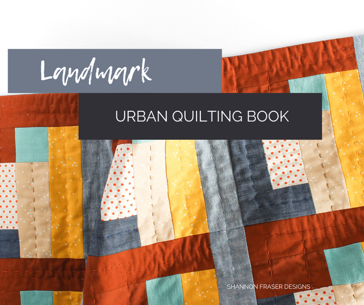 Landmark Quilted Wall Hanging | Urban Quilting Book
