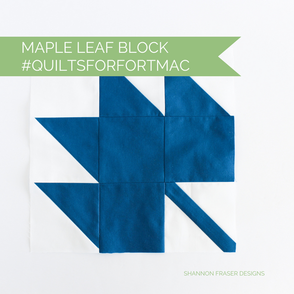 Maple Leaf Blocks #quiltsforFortMac