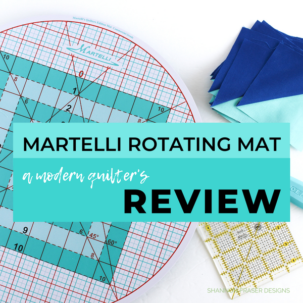 Martelli Round-about Cutting Mat | A Modern Quilter’s Review