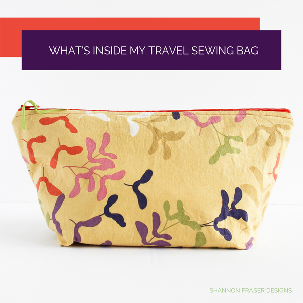 What’s Inside My Travel Sewing Bag