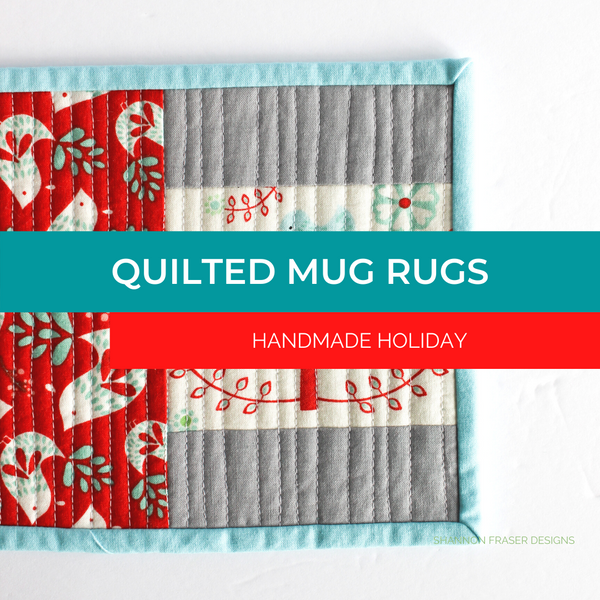 Quilted Holiday Mug Rugs