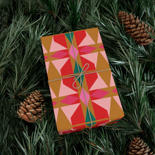 Load image into Gallery viewer, Refracted Star Wrapping Paper – Modern, Elegant &amp; Versatile