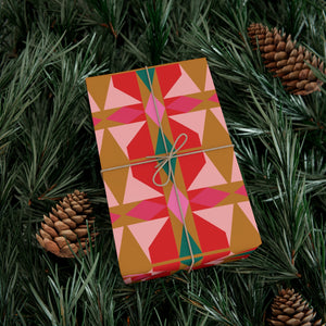 Refracted Star Wrapping Paper – Modern, Elegant & Versatile