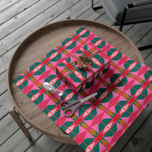 Refracted Star Wrapping Paper – Modern, Elegant & Versatile