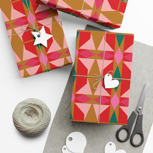 Refracted Star Wrapping Paper – Modern, Elegant & Versatile