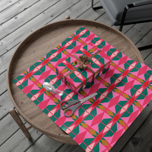 Refracted Star Wrapping Paper – Modern, Elegant & Versatile