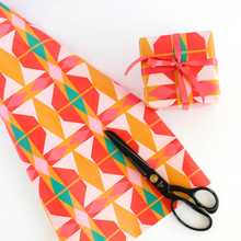 Load image into Gallery viewer, Refracted Star Wrapping Paper – Modern, Elegant &amp; Versatile