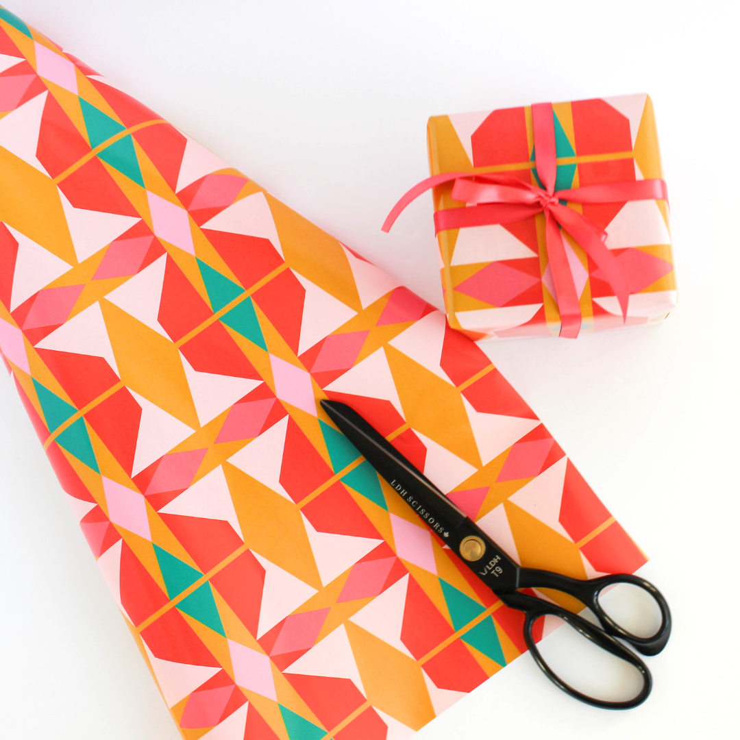 Refracted Star Wrapping Paper – Modern, Elegant & Versatile – Shannon ...
