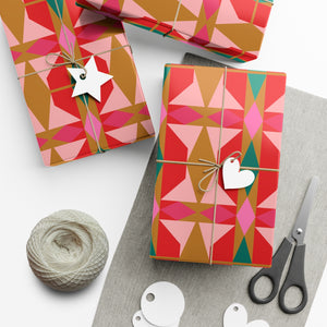 Refracted Star Wrapping Paper – Modern, Elegant & Versatile