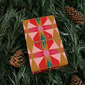 Refracted Star Wrapping Paper – Modern, Elegant & Versatile