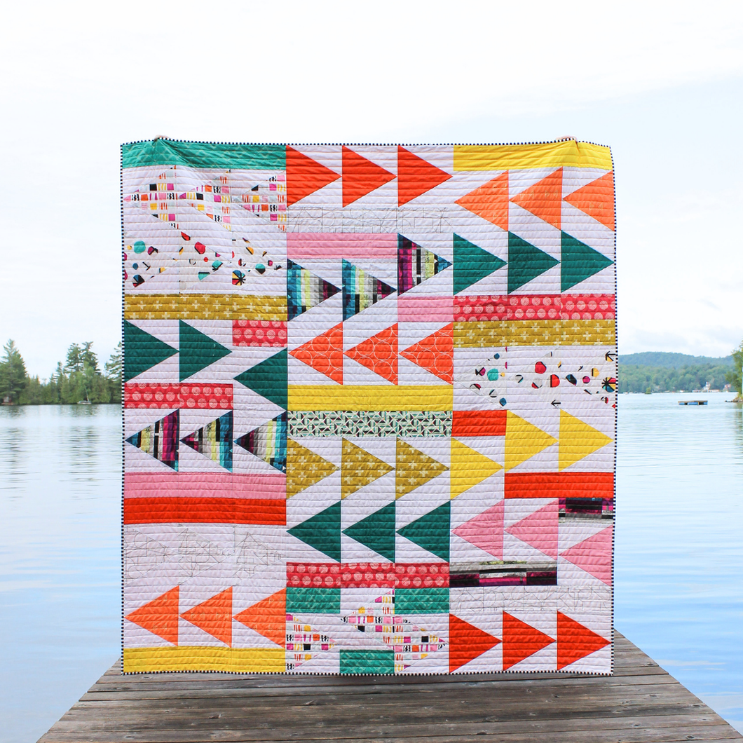 Flight Plan Quilt Pattern (PDF) – Shannon Fraser Designs