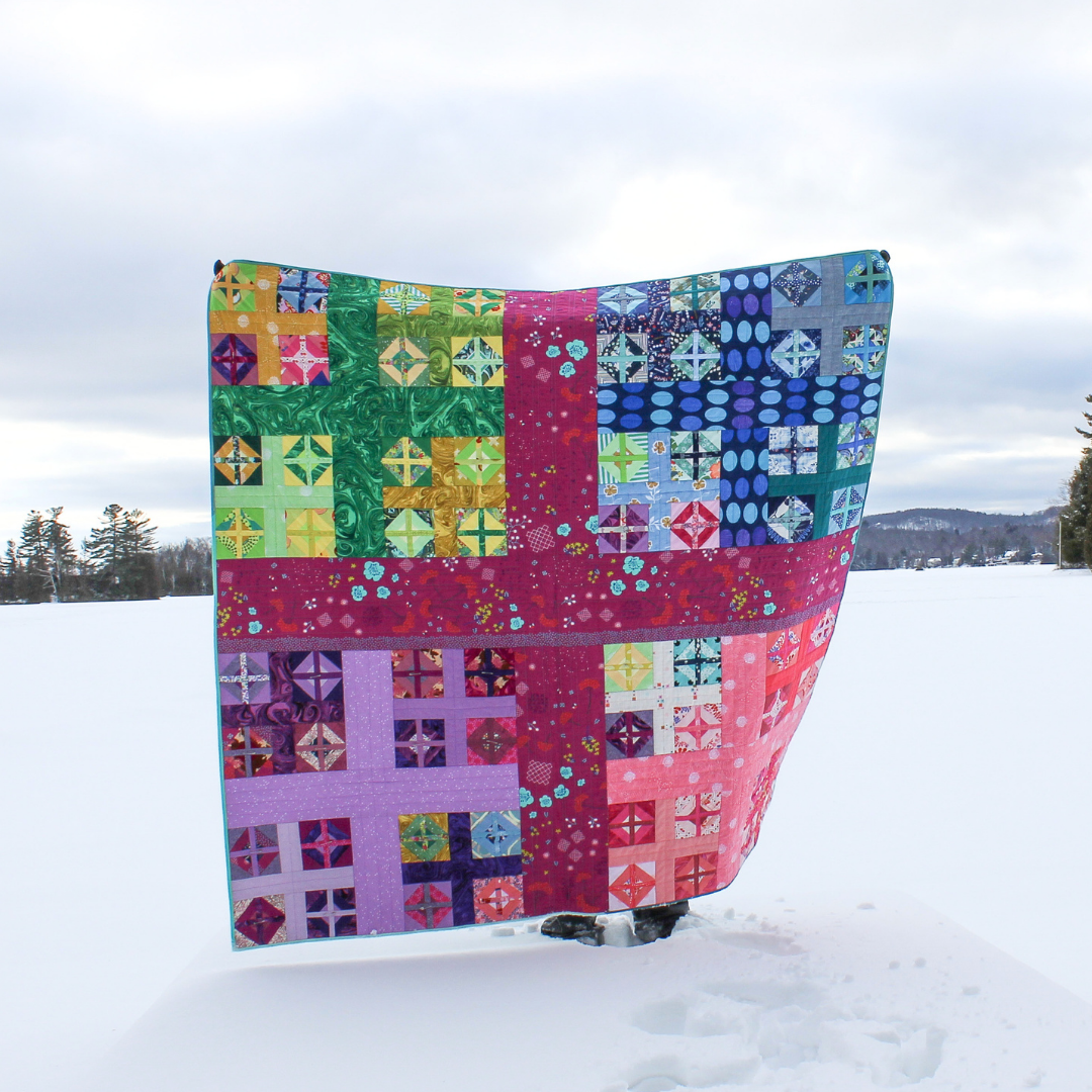 Plus Infinity Quilt Pattern (PDF) – Shannon Fraser Designs