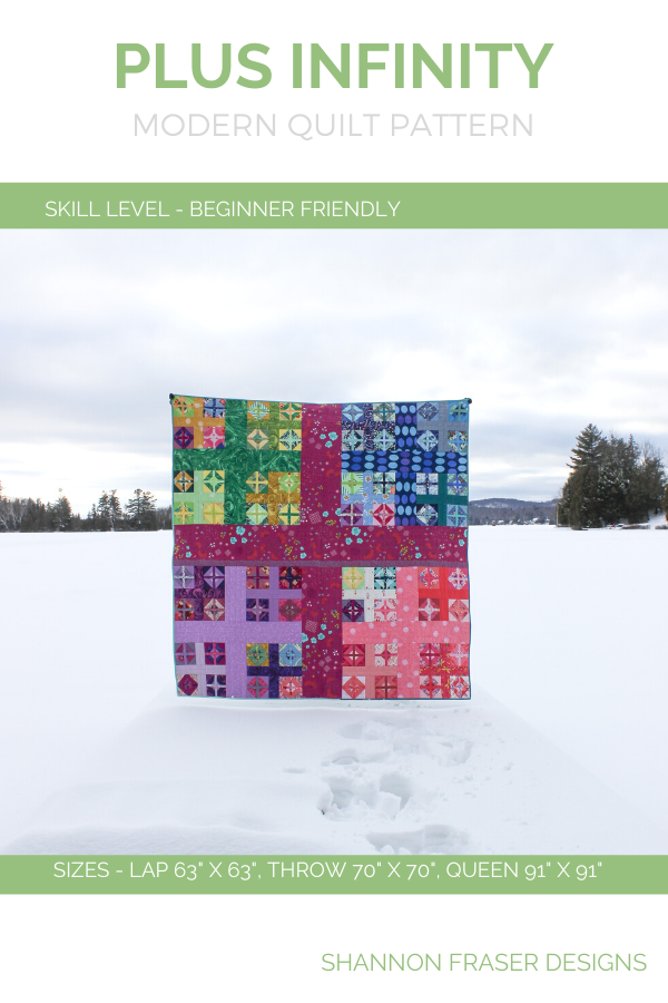 Infinity Fan Quilt Pattern Plus Infinity Quilt Pattern (PDF) – Shannon Fraser Designs