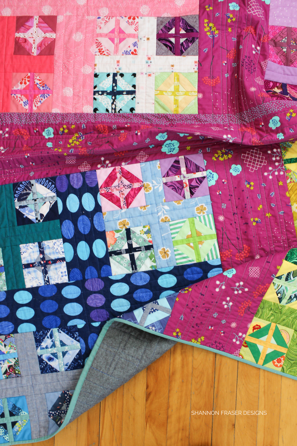 Infinity Fan Quilt Pattern Plus Infinity Quilt Pattern (PDF) – Shannon Fraser Designs