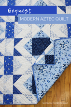 Load image into Gallery viewer, Modern Aztec Quilt Pattern (PDF)