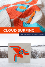 Load image into Gallery viewer, Cloud Surfing Quilt Pattern (PDF)