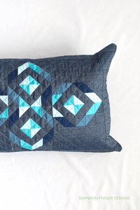 Etched Diamond Pillow Pattern (PDF)