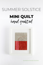 Load image into Gallery viewer, Summer Solstice Curvy Mini Art Quilt