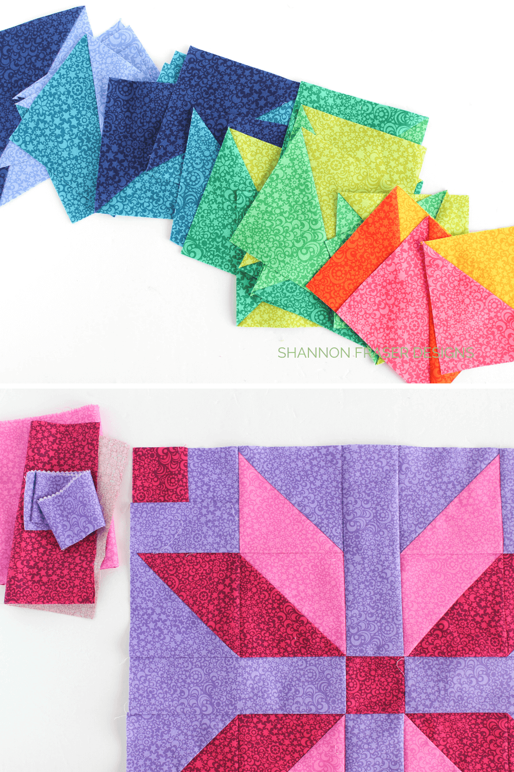 Winter Star Pattern Winter Star Quilt Pattern (PDF) – Shannon Fraser Designs