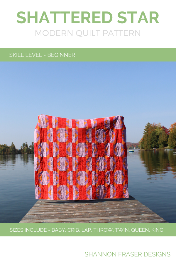 Shattered Star Quilt Pattern (PDF) – Shannon Fraser Designs